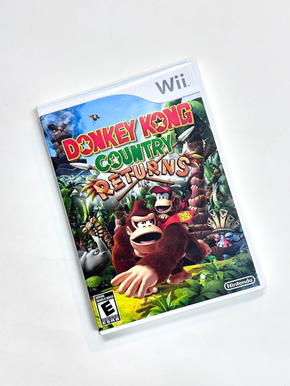 Donkey Kong Country Returns (Nintendo Wii, 2010) UNTESTED Minor Scuffs
